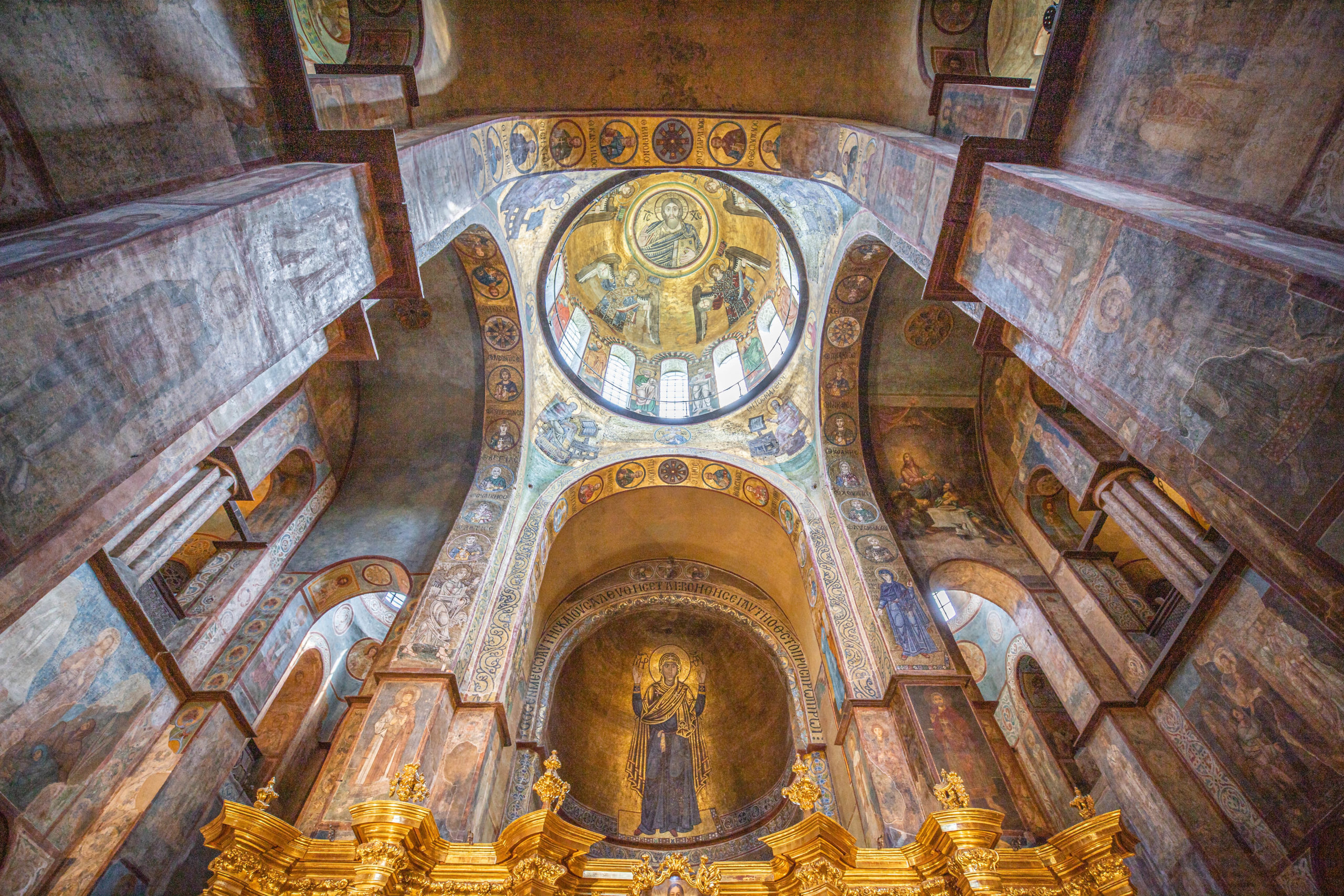 St. Sophia, Kiev, begun 1037 (photo: Jussi Toivanen, CC BY-NC-ND 2.0)