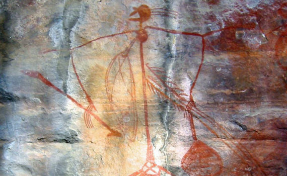 Carvings and paintings, Kakadu