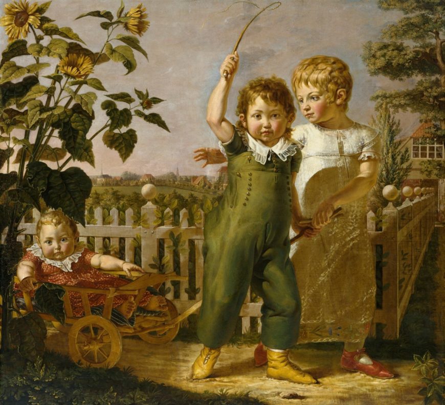 Philipp Otto Runge, The Hulsenbeck Children, 1805–06 (Hamburger Kunsthalle)