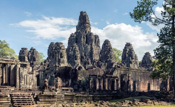 Bayon, the most notable temple at Angkor Thom (photo: Dmitry A. Mottl, CC BY-SA 4.0)