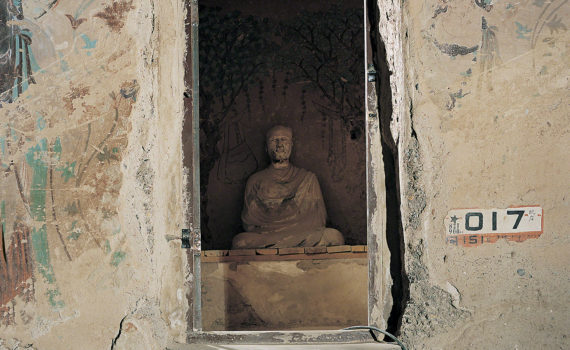 Hong Bian, the monk in the Library Cave, Mogao