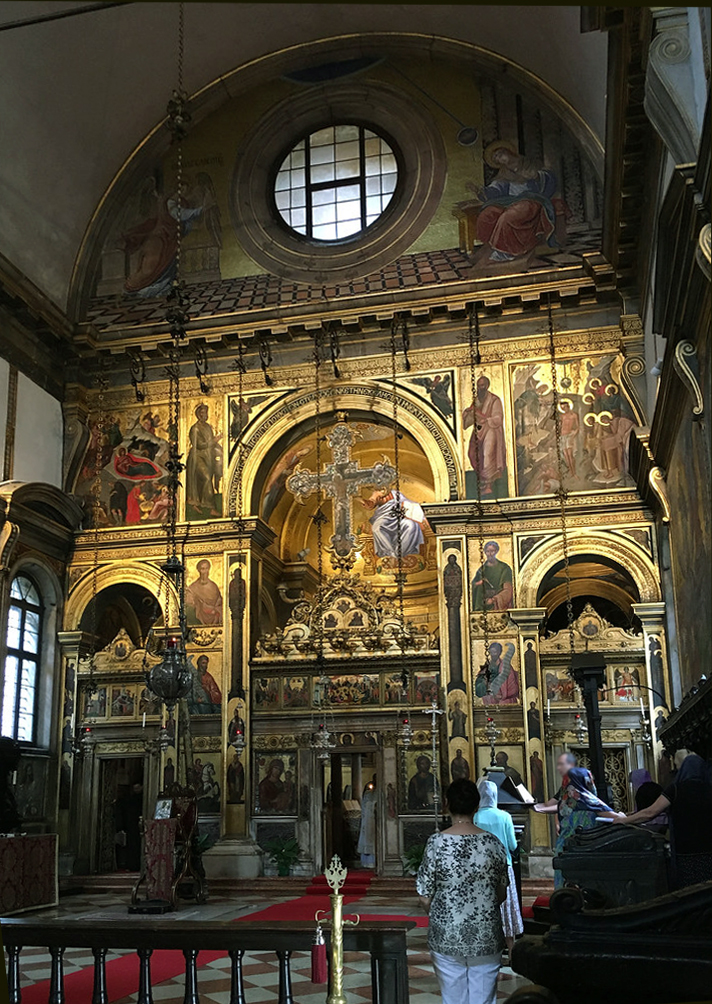 Iconostasis, San Giorgio dei Greci, Venice (photo: <a href="https://flic.kr/p/2kZepWU">byzantologist</a>, CC BY-NC-SA 2.0)