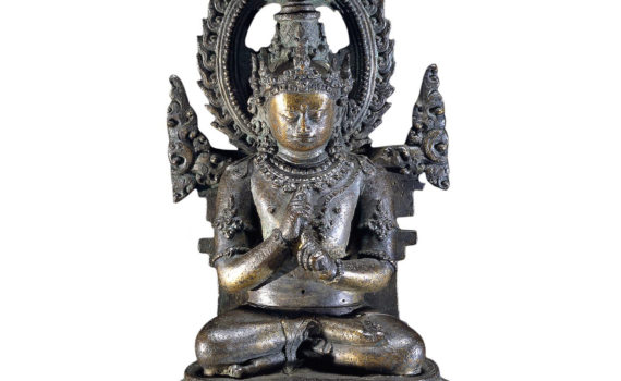 Bronze figure of Buddha Vairocana (Java)