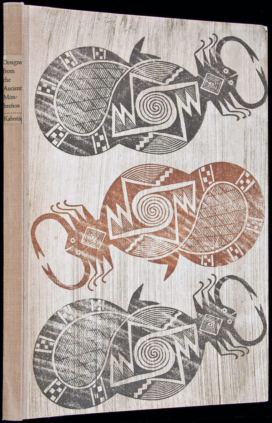 Fred Kabotie, Designs from the ancient Mimbreños, with a Hopi interpretation (San Francisco: Grabhorn Press, 1949)