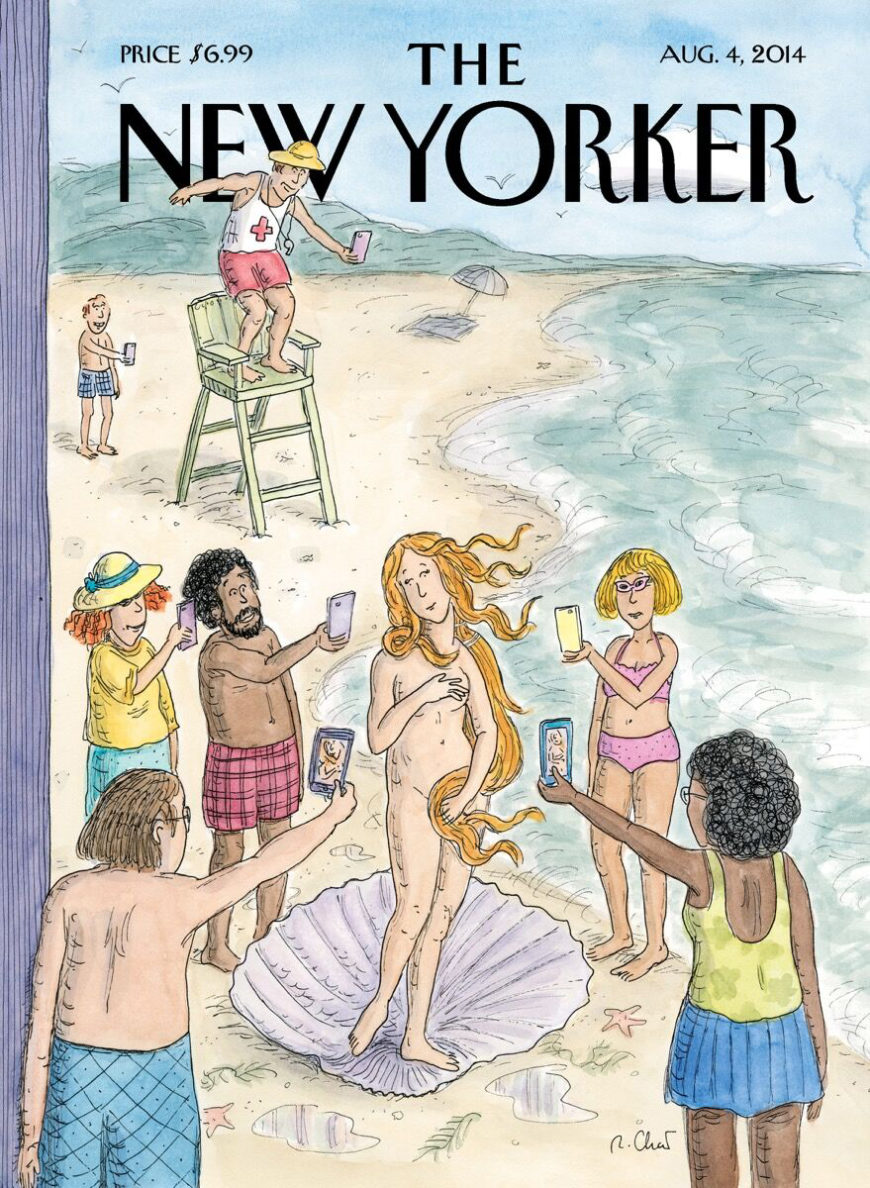 Cover of New Yorker, 2014