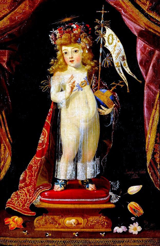 Josefa de Ayala, Christ Child as Salvator Mundi, signed and dated “Josepha em Obidos 1680,” oil on canvas, Third Penitential Order of Saint Francis, Coimbra