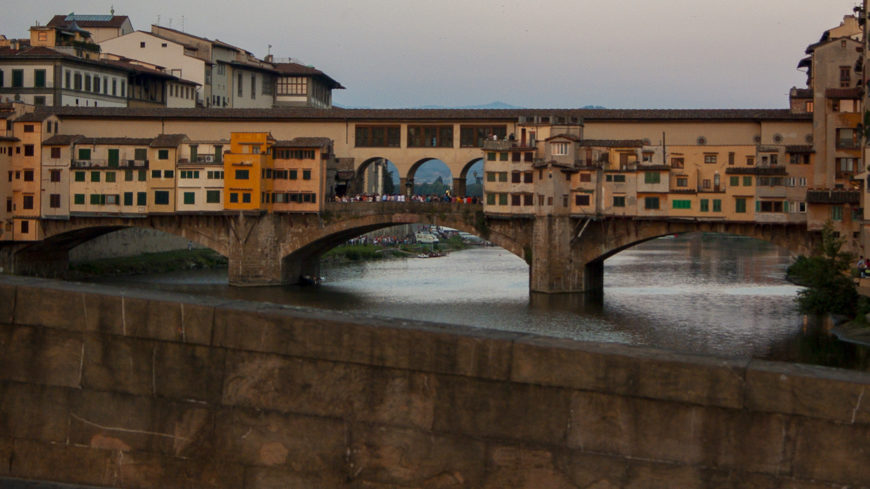 Ponte Vecchio, Florence (photo: Steven Zucker, CC BY-NC-SA 2.0)