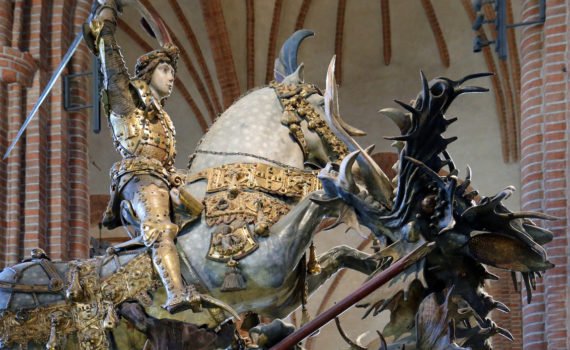 <em>St. George and the Dragon</em>, Storkyrkan Stockholm