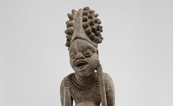 Figure of a Chief  (<em>Lefem</em>)  (Bangwa)