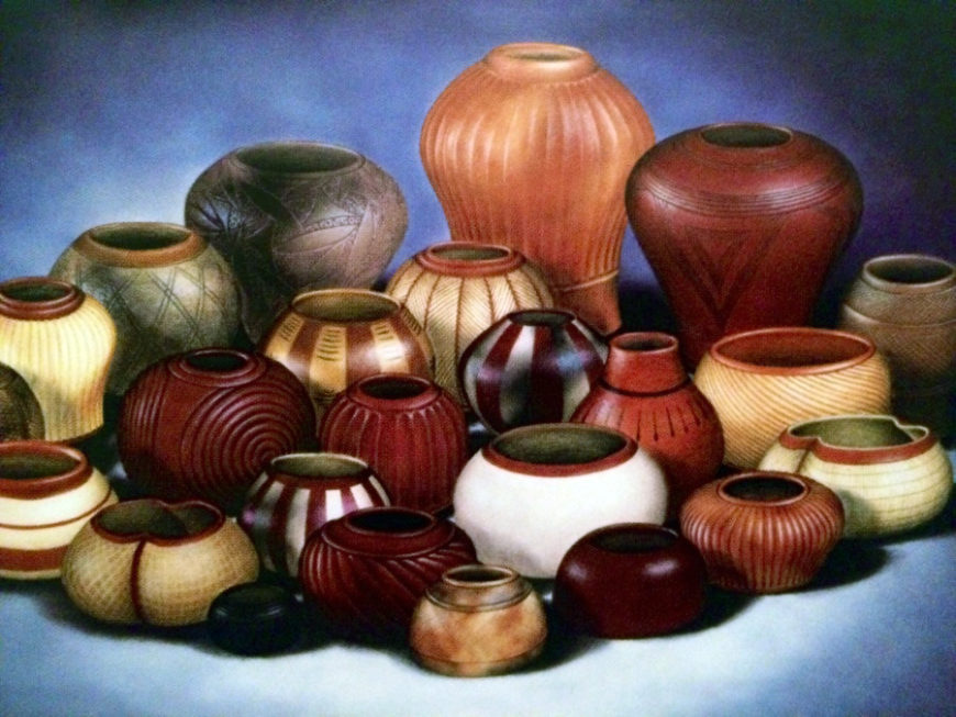 Paso de la Amada ceramics, c. 1900-1500 B.C.E.) (from Coe and Coe 89)