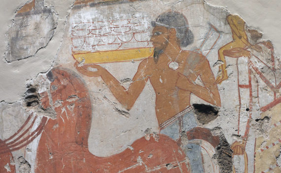 Paintings from the tomb of Sebekhotep