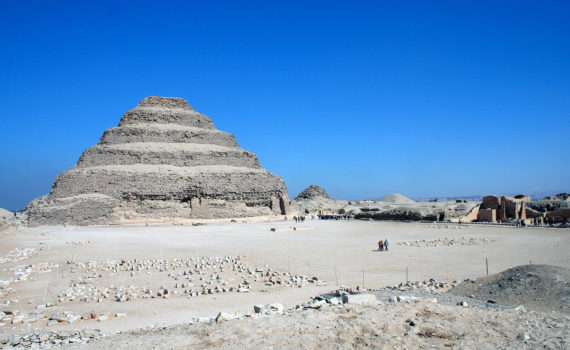 Step Pyramid complex at Saqqara