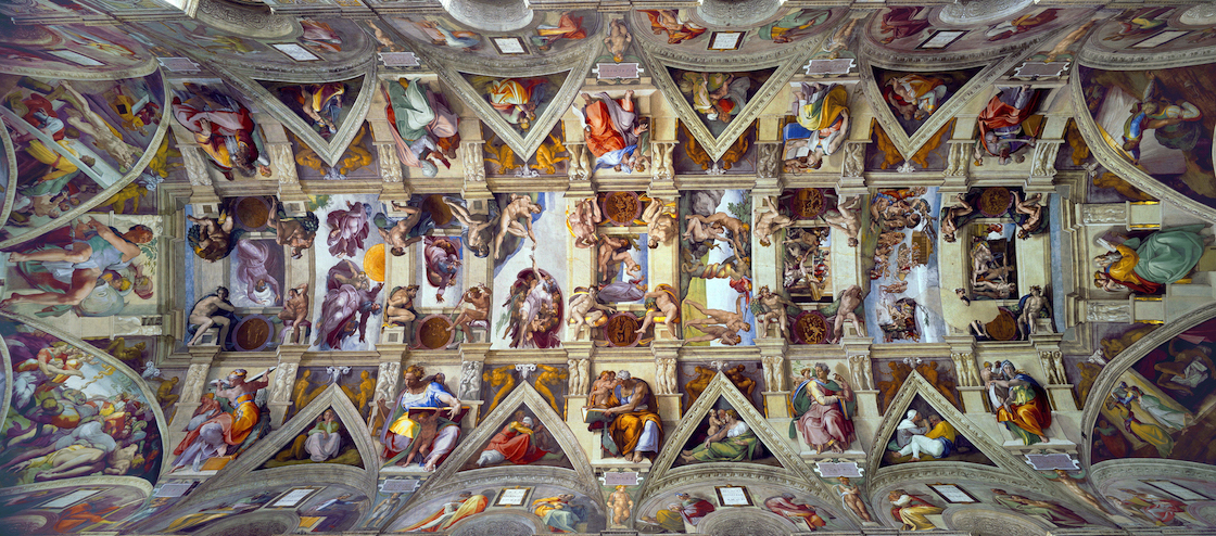 leonardo da vinci sistine chapel ceiling