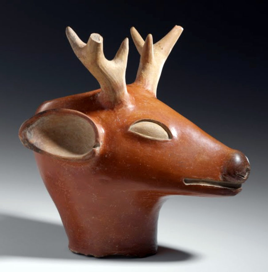 Zoomorphic vessel, Chorrera culture, 950–350 B.C.E.,25.5 x 24.2 cm, north coast of Ecuador (Museo Casa del Alabado, Quito)