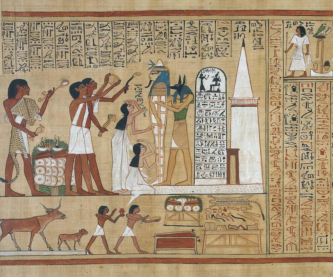 Hunefer's Judgement in the presence of Osiris