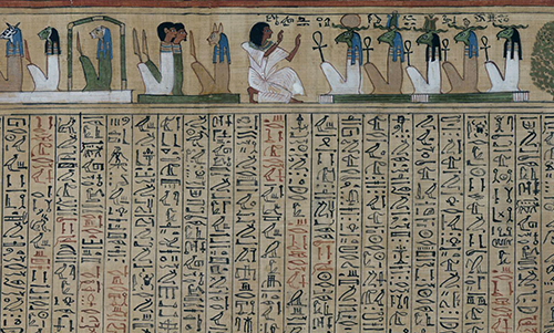 Hunefer’s Judgement in the presence of Osiris