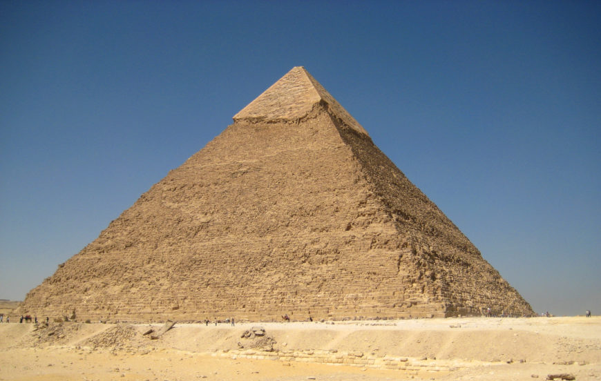 Pyramid of Khafre, c. 2520–2494 B.C.E. (photo: Francisco Anzola, CC BY 2.0)