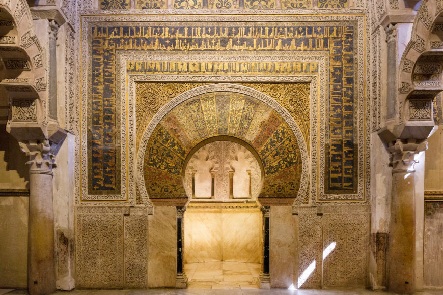 Mihrab, Great Mosque at Córdoba, Spain (photo: wsifrancis, CC BY-NC-ND 2.0)