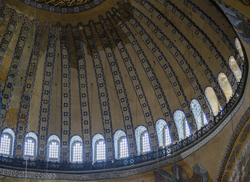 Windows at the Base of the Dome, Hagia Sophia (photo: byzantologist, CC BY-NC-SA 2.0)