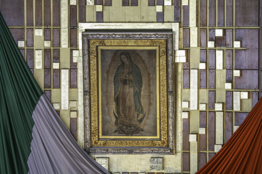 Virgin of Guadalupe, 16th century (Basilica of Gadualupe, Mexico City; photo: )