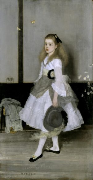 James McNeil Whistler, Harmony in Gray and Green: Miss Cicely Alexander, 1872–4, 190.2 × 97.8 cm (Tate Gallery)