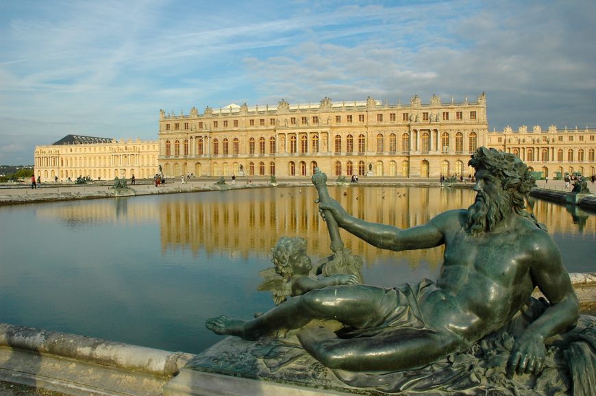 Vue du château de Versailles depuis le par, 1664-1710 (photo: Marc Vassal, CC BY-SA 2.0)