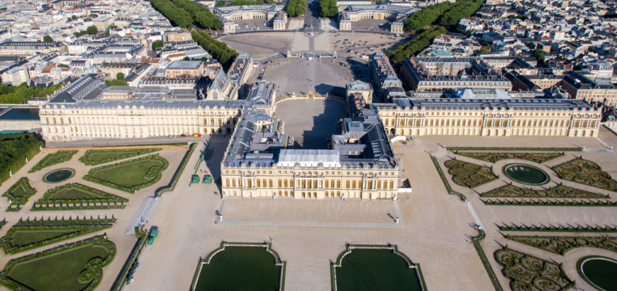 Aerial view of the Palace of Versailles, 1664-1710 (photo: ToucanWings, CC BY-SA 3.0)