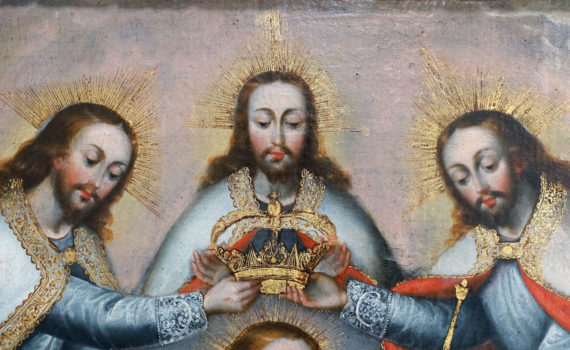 <em>The Coronation of the Virgin by the Holy Trinity</em>
