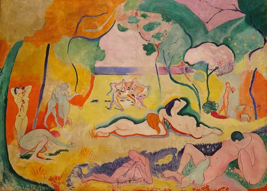 Henri Matisse, Bonheur de Vivre, 1906, oil on canvas, 175 x 241 cm (The Barnes Foundation, Philadelphia, photo: Regan Vercruysse, CC BY-NC-ND 2.0)