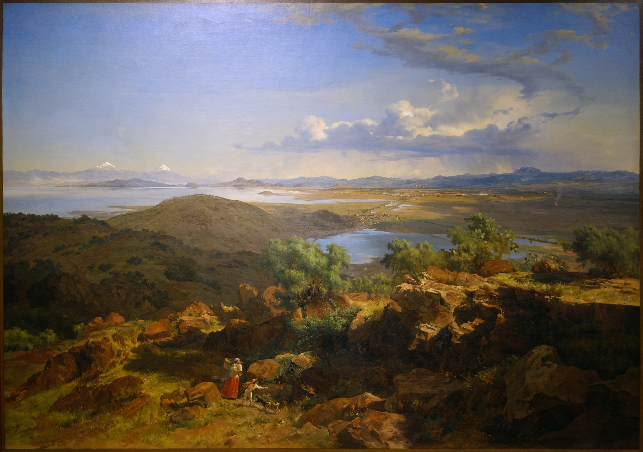 José María Velasco, The Valley of Mexico from the Santa Isabel Mountain Range (Valle de México desde el cerro de Santa Isabel), 1875, oil on canvas, 137.5 x 226 cm (Museo Nacional de Arte, INBA, Mexico City, photo: Steven Zucker, CC BY-NC-SA 2.0)