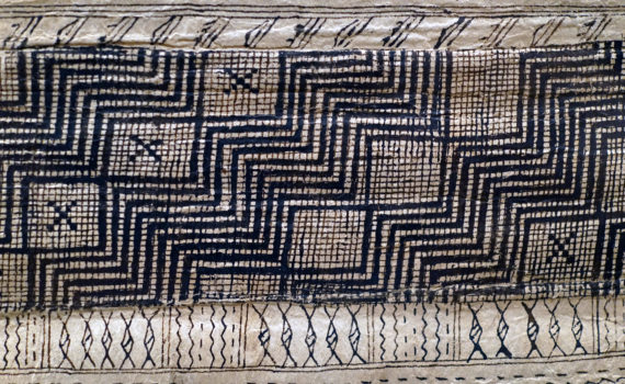 Bark cloth from Wallis and Futuna