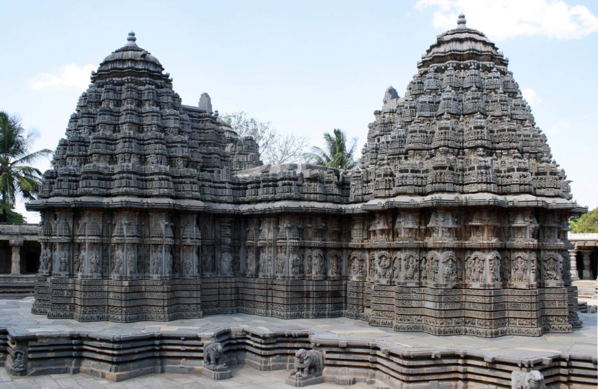Keshava Temple, Somanathapura, ca. 1268, view from southwest