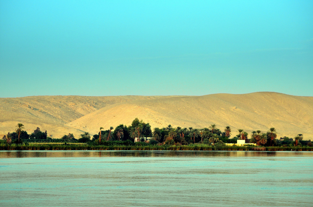 View of the Nile River, Egypt (photo: Badics, CC BY-SA 3.0)
