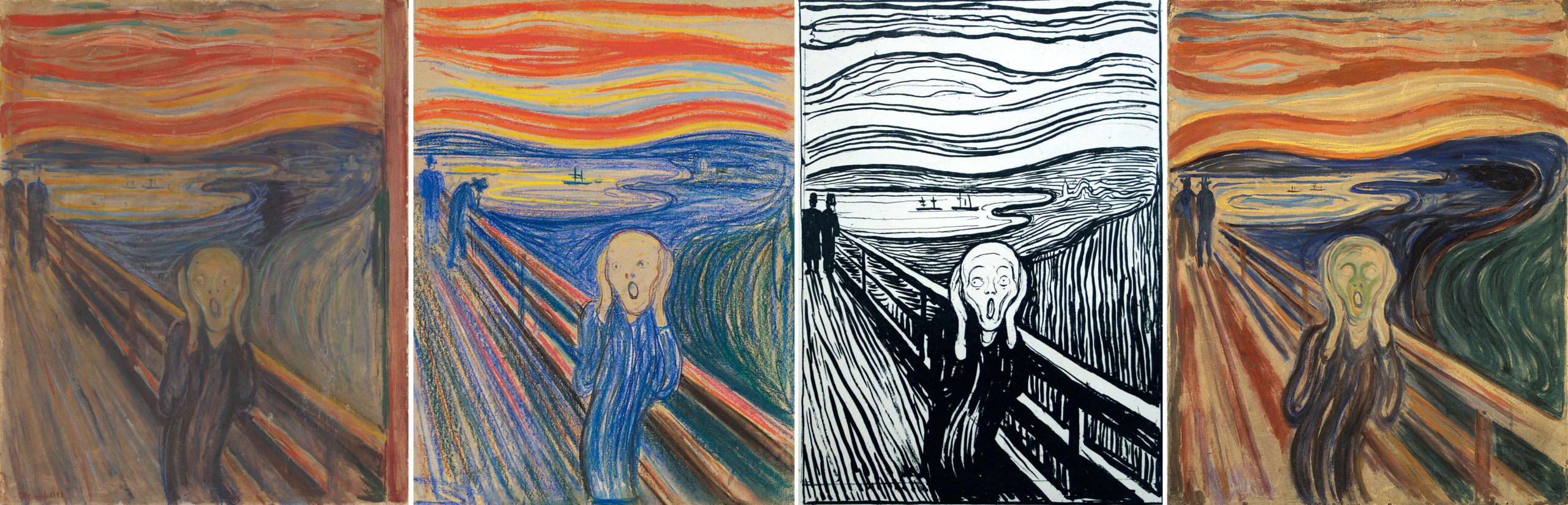 the scream edvard munch wallpaper