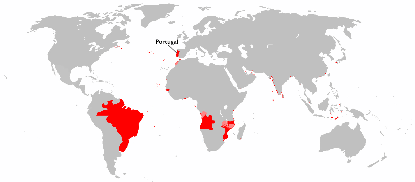 map portuguese empire