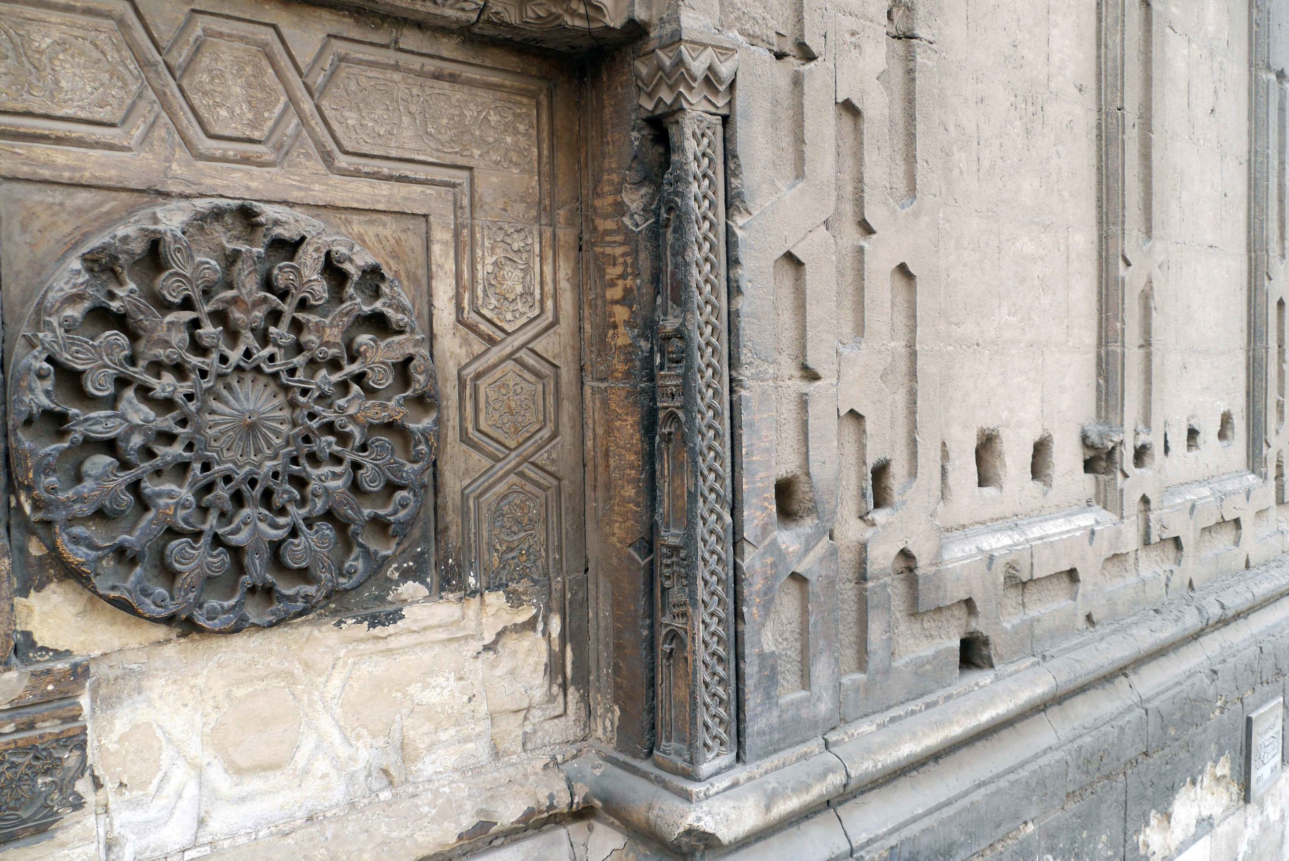 Main entrance of the madrasa and Friday Mosque of Sultan Hasan, 1356–1363/758–764 AH, Cairo, Egypt