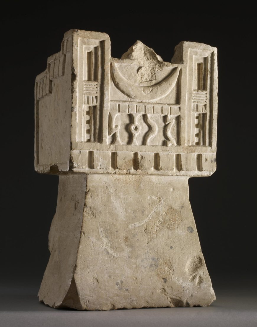 Limestone incense burner from Timna, Yemen, 1st century B.C.E. to 2nd century C.E. (The British Museum, CC BY-NC-SA 4.0)