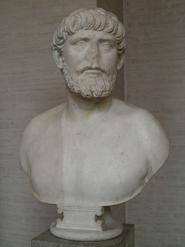 Portrait considered to be that of Apollodorus of Damascus (Munich Glyptothek; photo: Butko, CC BY-SA 2.0) 