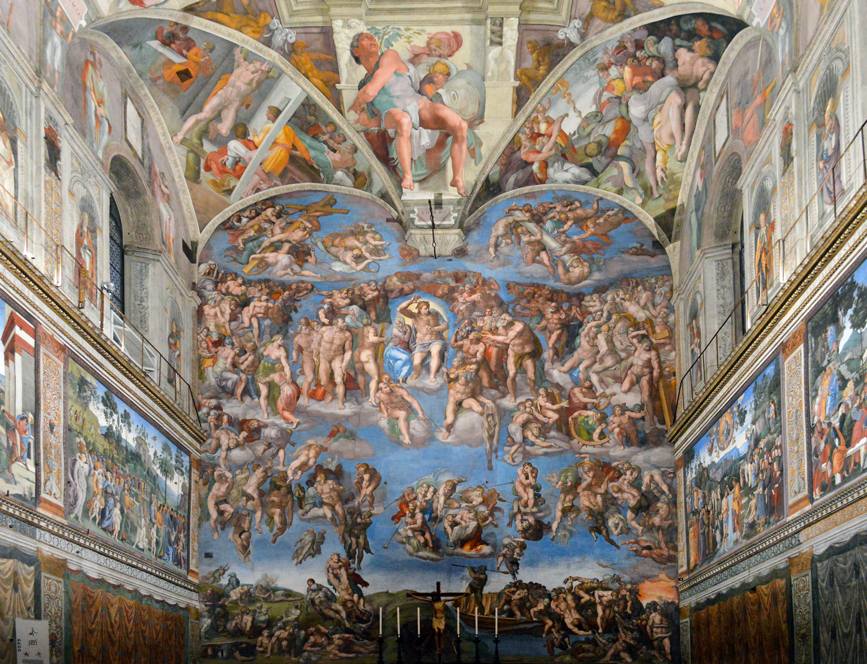 Teresa Ferrer Nude - Michelangelo, Last Judgment, Sistine Chapel â€“ Smarthistory