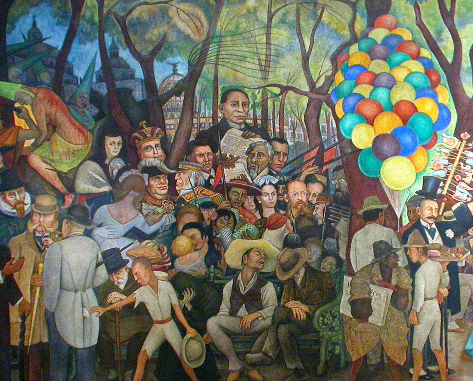 Smarthistory – Diego Rivera, Dream of a Sunday Afternoon in Alameda