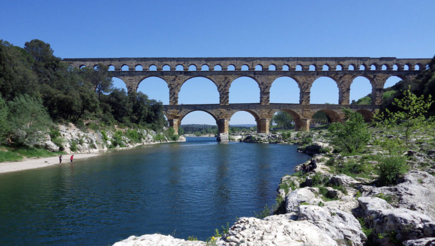Pont du Gard, Provence, France (photo: puffin11k, CC0)