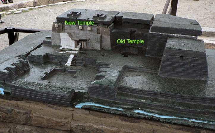 Model of the temple at Chavín de Huántar archaeological site. Peru, 900–200 B.C.E. (photo: Sarahh Scher, CC BY-NC-SA 2.0)
