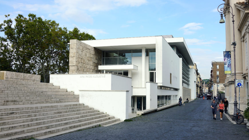 Richard Meier & Partners, Ara Pacis Augustae Museum, 1995–2006, Rome (photo: Steven Zucker CC BY-NC-SA 2.0)