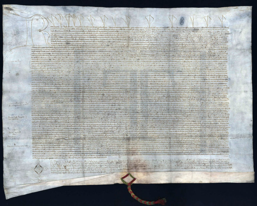 The Treaty of Windsor, Written at 9 of May of 1386, and ratified by Richard II of England at 24 of February of 1387 in Westminster, formalized the de facto alliance between Portugal and England.