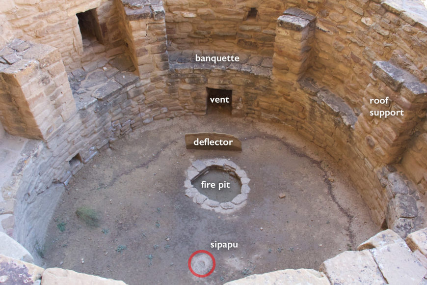 Kiva without a roof, Cliff Palace, Mesa Verde National Park (photo: Adam Lederer, CC BY-NC-SA 2.0)