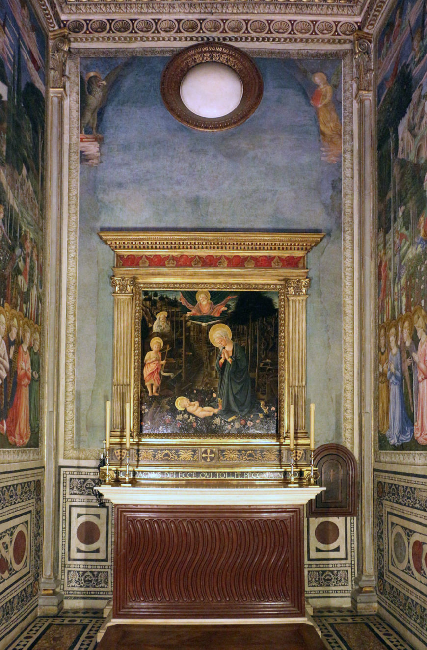 Copy of Filippo Lippi, The Adoration in the Forest, Magi Chapel, Palazzo Medici-Riccardi (photo: Sailko, CC BY 3.0)