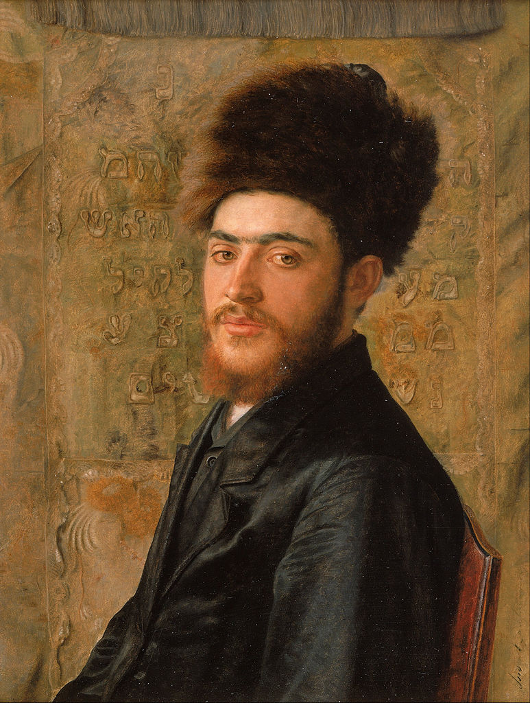 Isidor Kaufmann, Man with Fur Hat, c. 1910, Vienna (The Jewish Museum, New York, photo: DcoetzeeBot, public domain)