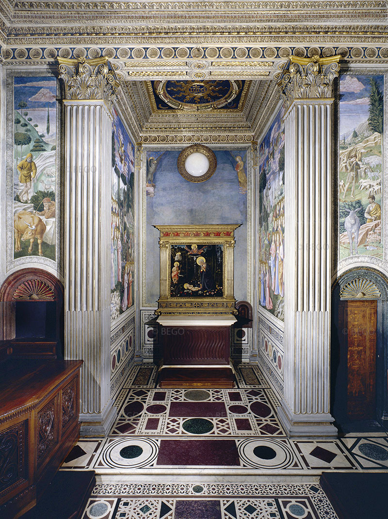 Benozzo Gozzoli, Magi Chapel, Medici Palace (photo: Беноцо Гоцоли, CC 3.0)