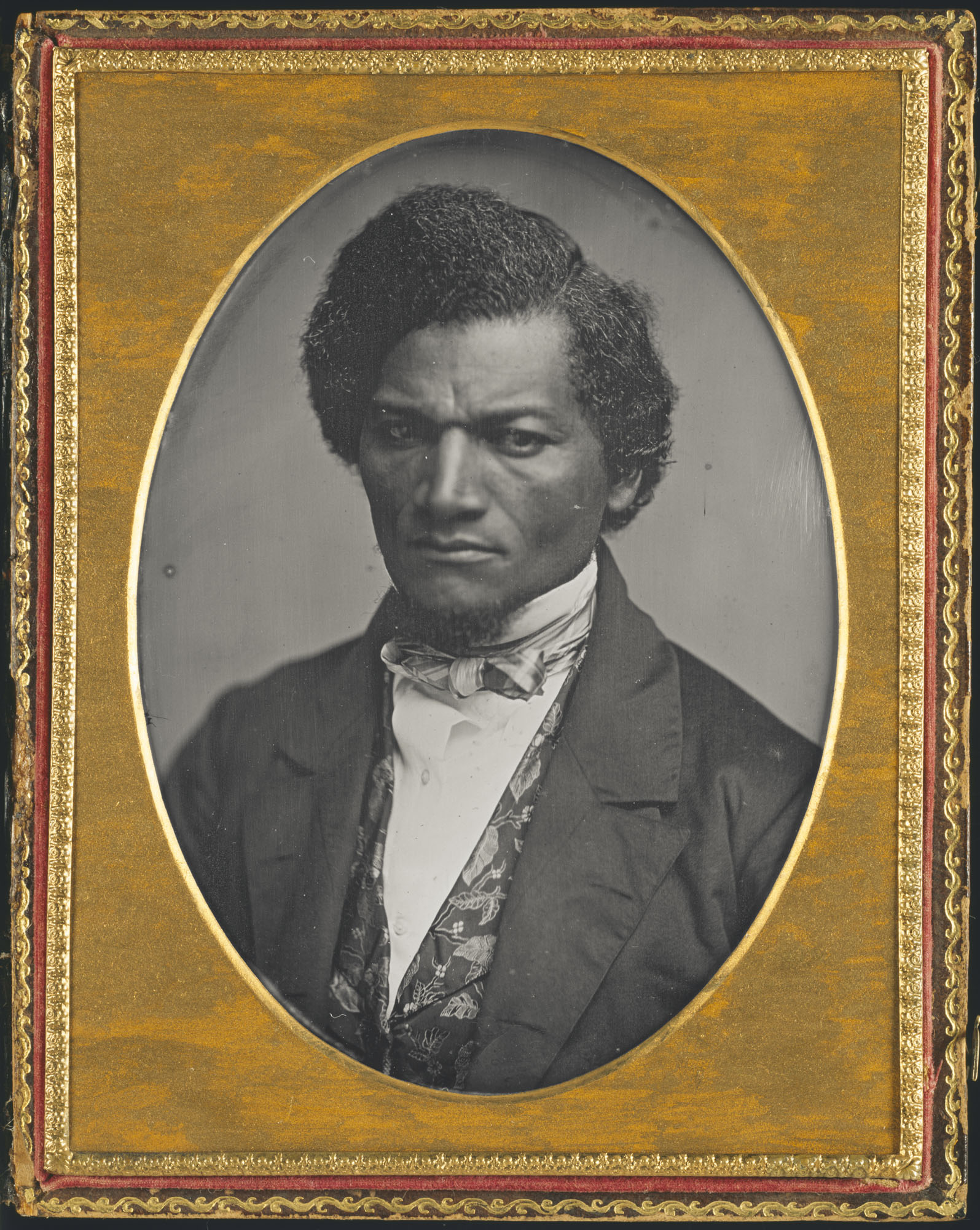 Samuel J. Miller, Frederick Douglass, 1847–52, daguerreotype, 5 1/2 x 4 1/8 inches (The Art Institute of Chicago)