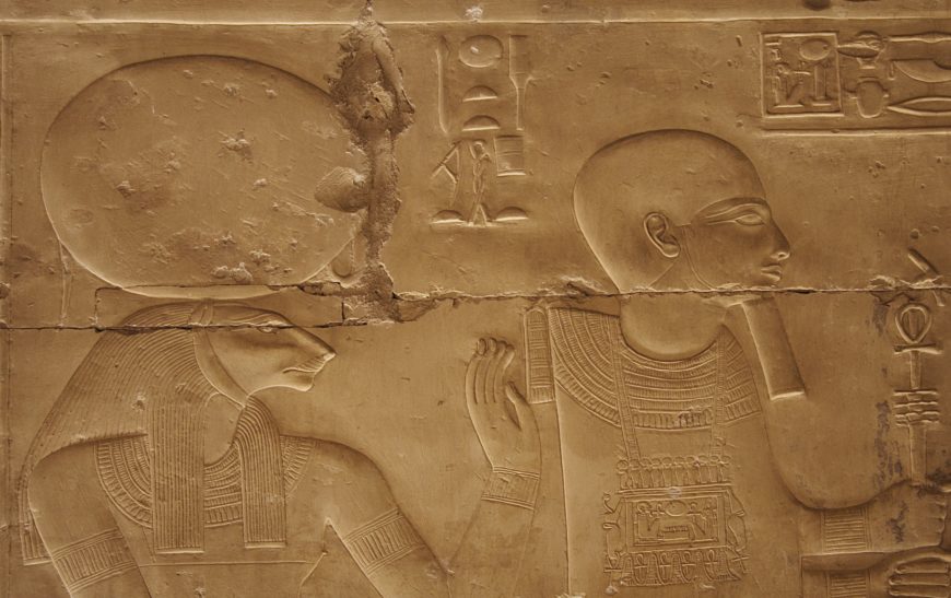 Ptah and Sakhmet